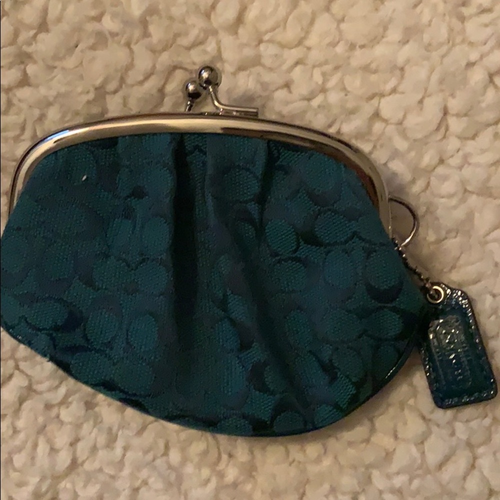 Coach change purse